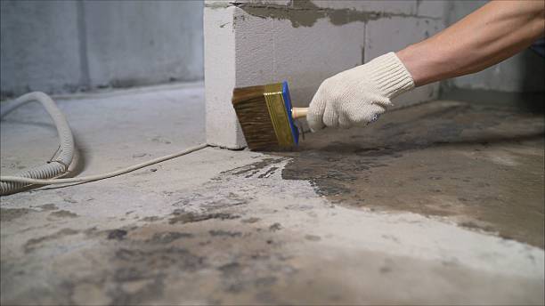 Crawl space vapor barrier installation in Bonduel, WI